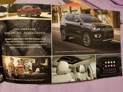 2019 Jeep Automobile Line Up Booklet Mailer  - Picture 6 of 8