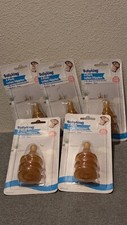 5 Vintage Baby Bottle Nipples Latex Soft Nipples 3 In Pack Medium Flow Size
