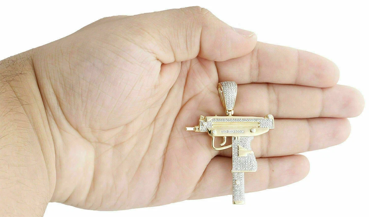 Uzi diamond pendant online