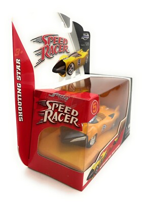 Jada 1:43 Scale Speed Racer Shooting Star #9 Motorized Pull Back