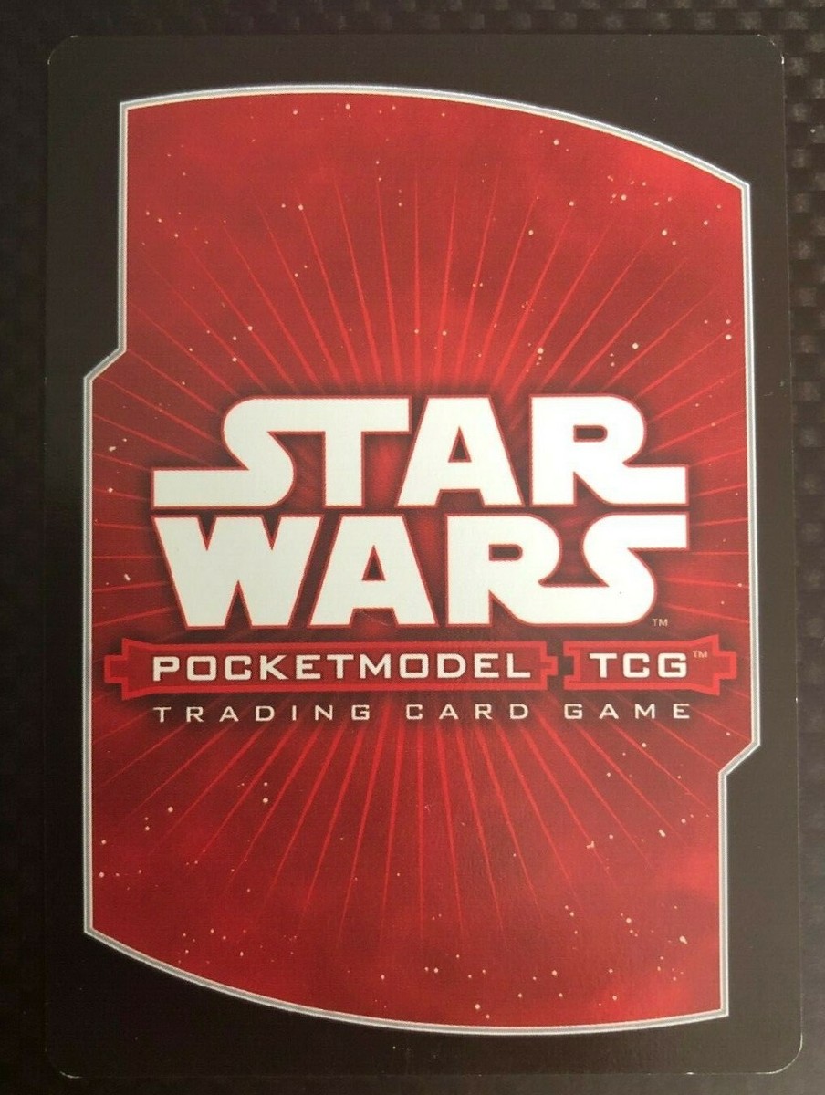 Star Wars Pocketmodel TCG Clone Wars Rare Cards