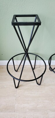 50s 60s Atomic Space Age Mid Century Vintage Bar Stools Original