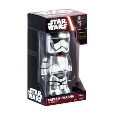DIsney Star Wars Captain Phasma Tin Wind-Up Toy (Brand New in Box