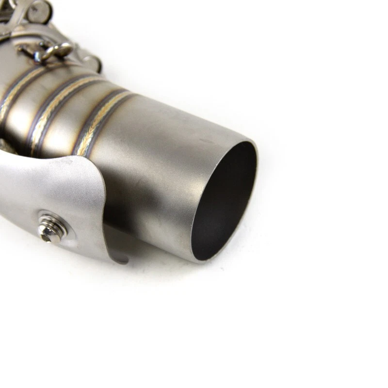 For Suzuki GSXR1000 GSXR1000R 2012-2025 Exhaust Mid Pipe Slip on Muffler Black - Image 4 of 4