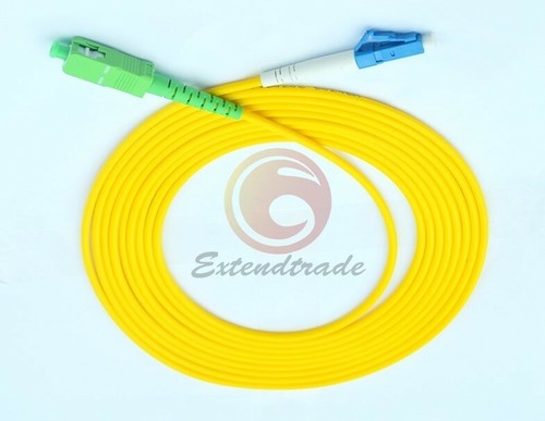 SC/APC to LC/UPC SM Single Mode 9/125 Fiber Patch Cord Simplex 10 Meter - Afbeelding 2 van 10