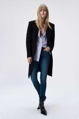 Zara Denim Z1975 Mid-Rise Skinny Jeans Size 4