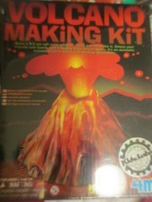 VOLCANO MAKING KIT Kidz Labs 4M Education Science LAVA ERUPTION New / SEALED