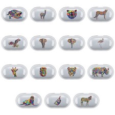 OFFICIAL P.D. MORENO ANIMALS CLEAR HARD CRYSTAL CASE FOR SAMSUNG GALAXY BUDS
