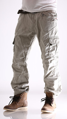 Timezone Hose Cargo Jeans Benito TZ 6122  plus Gürtel Größe wählbar Neu