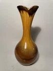 Vtg Marigold Agate Glaze Haeger USA Retro Vase No. 4001  8.5" 60s Tulip Arrow