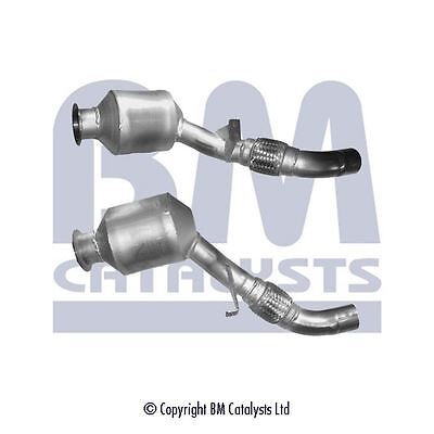 Catalyseur BMW 118d haute performance en inox brossé avec monolithe monolithique