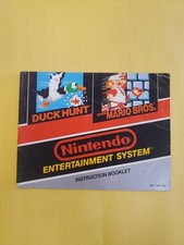 Super Mario Bros. / Duck Hunt Nintendo NES Manual Only  Instruction Booklet