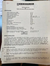 H.H. HH SCOTT 312 Service Manual w/Schematics *ORIGINAL**