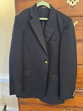 Perry Ellis Boy Navy Blazer Size 18
