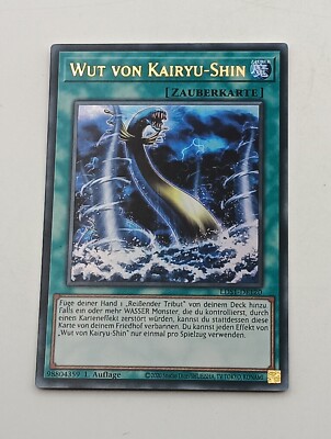 Yu-Gi-Oh Einzelkarte Wut von Kairyu-Shin bespielt