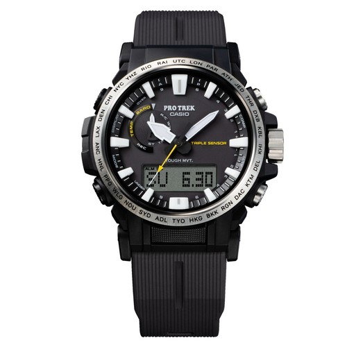 CASIO PROTREK PRW-61-1AER ALTÍMETRO,BARÓMETRO,TERMÓMETRO,BRÚJULA,SOLAR - Photo 2 sur 8