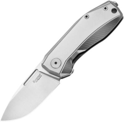 New LionSTEEL Nano Framelock Gray Ti NA01 GY