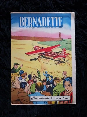 ANCIENNE REVUE "BERNADETTE" NUMÉRO 189 FÉVRIER 1960 LIVRE JEUNESSE COLLECTION - Photo 1/2