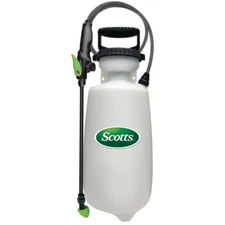 Scotts 2 Gallon Multi Sprayer 3 Spray Lawn Garden Water Plant Pump Wand Nozzle
