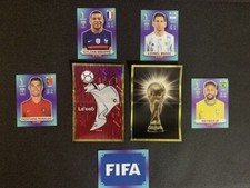 Autocollants PANINI équipe BELGIQUE / BELGIUM au choix QATAR World Cup 2022 Bleu