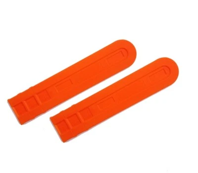 2 Pack Chainsaw 20" Bar Cover ORANGE Guard Scabbard fits Stihl Husqvarna Echo