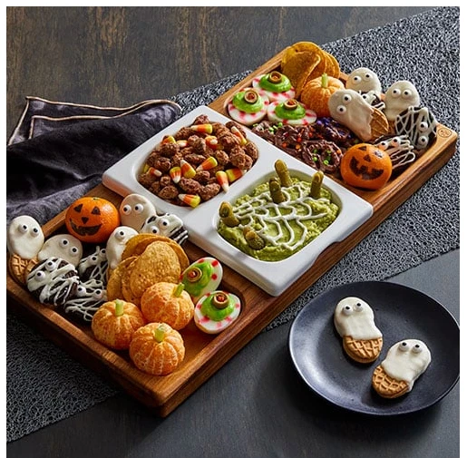 board pampered chef cutting charcuterie cheese bamboo set Dual sided Free Ship - Image 4 of 4