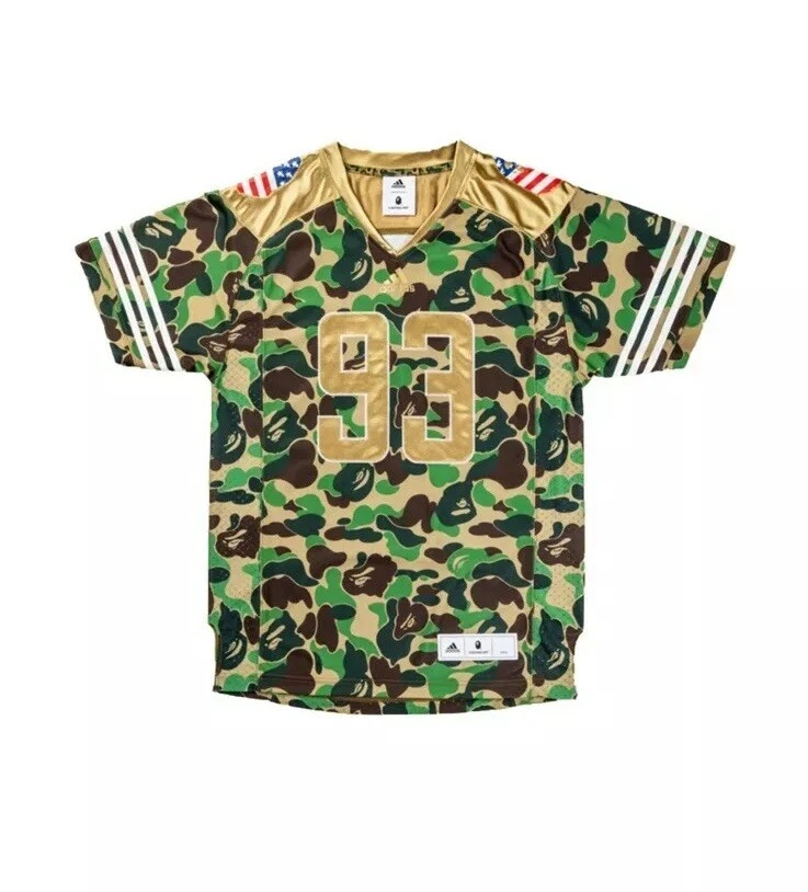 Bape adidas football best sale jersey