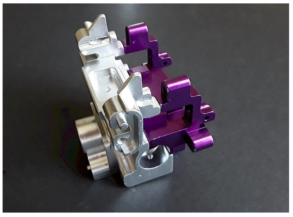 Vintage GH Racing Alloy Bulkhead Halves HPI Savage SS 25 X XL Flux New SEE~PICS - Image 4 of 4