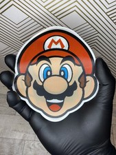 Nintendo Mario  Luigi 3D Lenticular Motion Car Sticker Decal Peeker