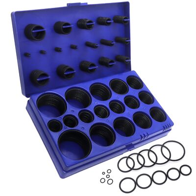 407 Pieces SAE Universal O-Ring Kit, Set of 32 USA Standard Sizes, Buna-N 70A, O