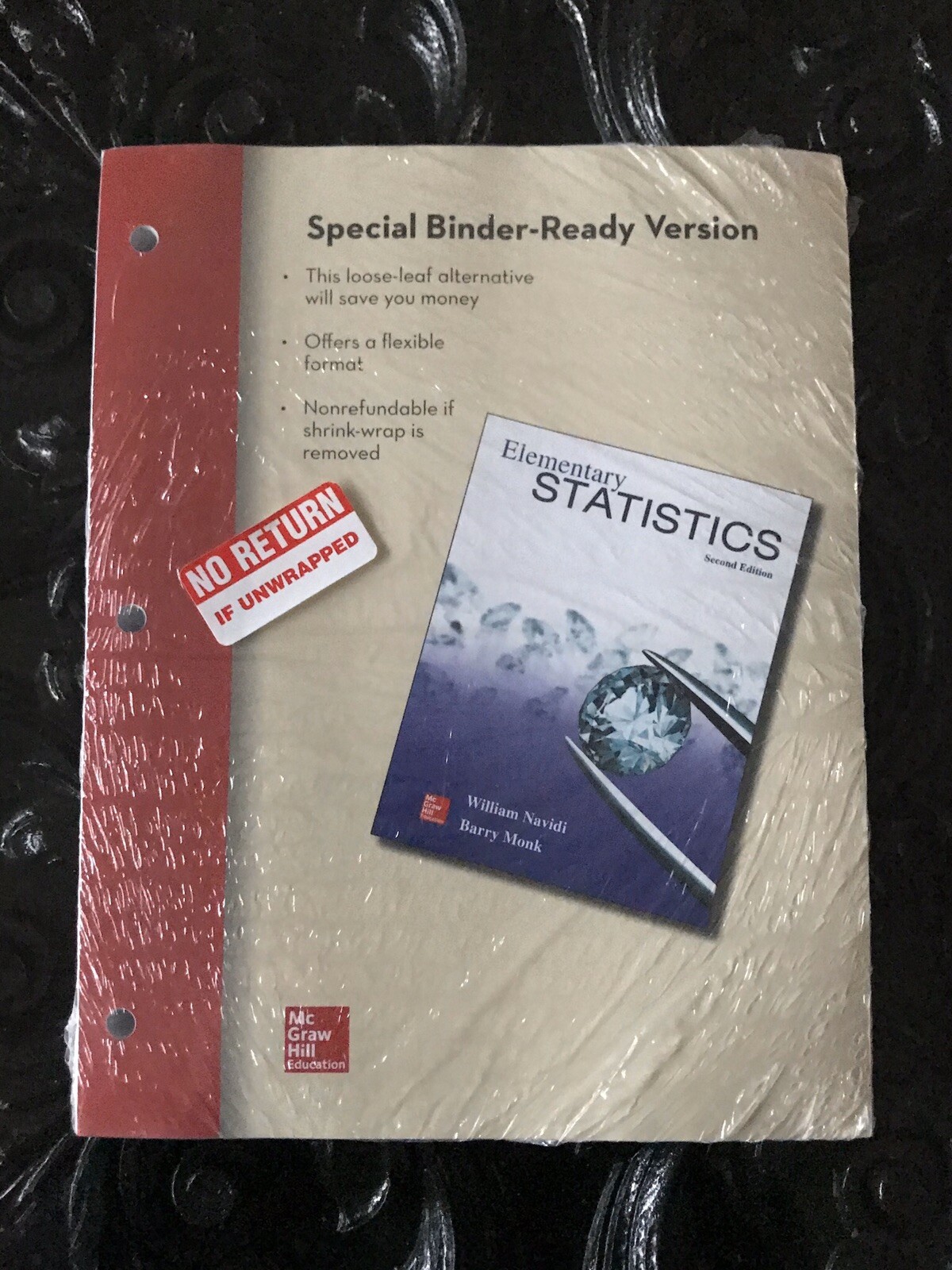 Elementary statistics second edition by william navidi and barry monk