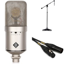 Neumann M 149 Tube Dual-diaphragm Condenser Microphone Bundle With Stand And
