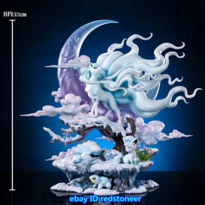 Moon Shaoow Studio Vulpix&Ninetales Statue Figure Sandshrew Resin