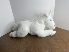 FAO Schwarz Adopt A Pet Enchanted White Sparkle Unicorn Stuffed Animal Plush 19