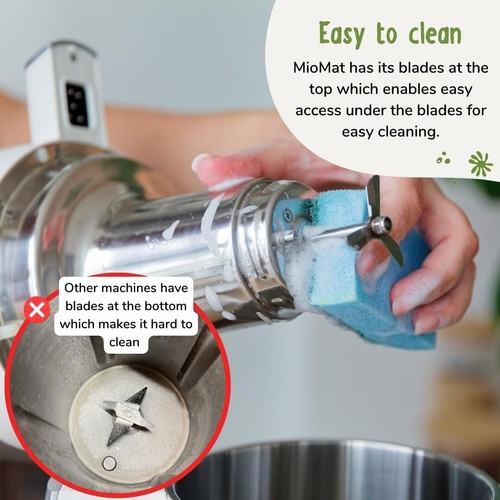 Effortless 8-in-1 Blender for Nut Milks, Soups, and Smoothies - 1.3L Capacity - 第 9/12 張圖片