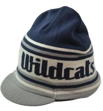 UNH New Hampshire Wildcats NCAA Big Team Logo Knit  Pom Beanie Winter Hat