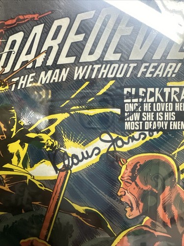 Cómic de Marvel Daredevil #168 (1981) CGC 5,5 FIRMADO por 2ª aparición Elektra - Imagen 2 de 5