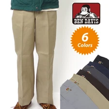 Original BEN Davis Pants Black- Nave- Charcoal- L. Gray- Khaki- Brown All Sizes 
