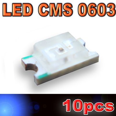 TRU COMPONENTS SMD-LED 0603 Blau 120 Mcd 120 ° 25 MA 3.2 V - Foto 9