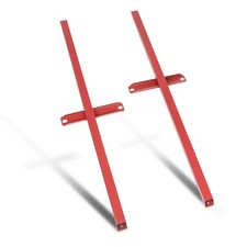 Subframe Connectors Control Arm For Ford Mustang 79-04 Cobra 93-98 Red