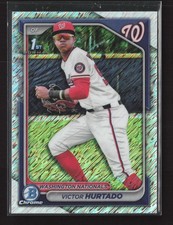 Victor Hurtado 2024 Bowman Chrome - Prospects Shimmer Refractors #BCP-223 TYJ