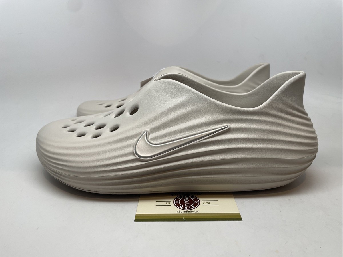 Size 10 - Nike REACTX REJUVEN8 'Lt Orewood Brown' Slides