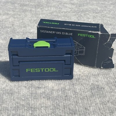 Festool Micro Systainer Blue Genuine Swag Collectible Limited Edition NEW NAINA