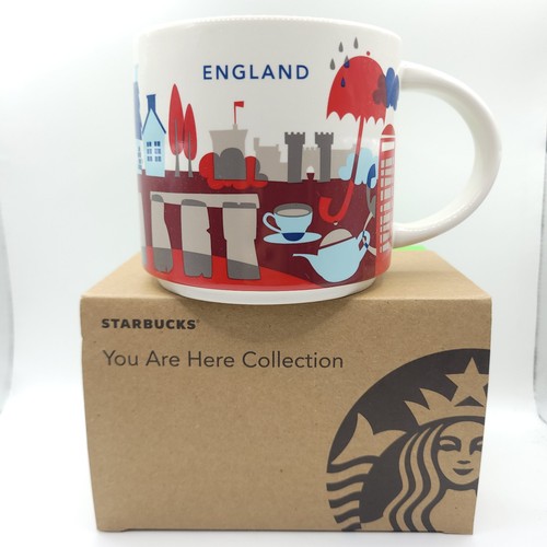 Starbucks Tasse City Mug England You Are Here  414ml - Bild 1 von 6