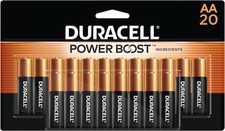 Duracell Coppertop AA Batteries with Power Boost Ingredients 20 Count Pack