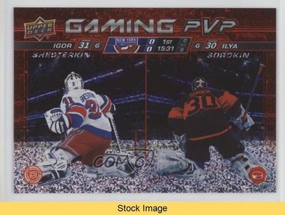 2024 Series 1 Gaming PVP Speckle Igor Shesterkin Ilya Sorokin #GPVP-10 READ 1s2n