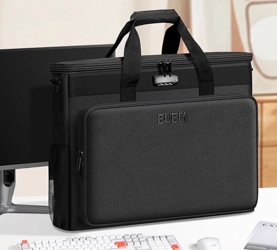 BUBM Monitor bag Padded LCD TV Screen Bag 25" 27" 32" LOCK - Image 4 of 4