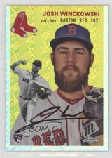 2023 Chrome Platinum Anniversary Topps Refractor 41/499 Josh Winckowski #19 10z2