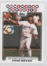 2008 Topps Update World Baseball Classic Preview Jose Reyes #WBC6 0j0