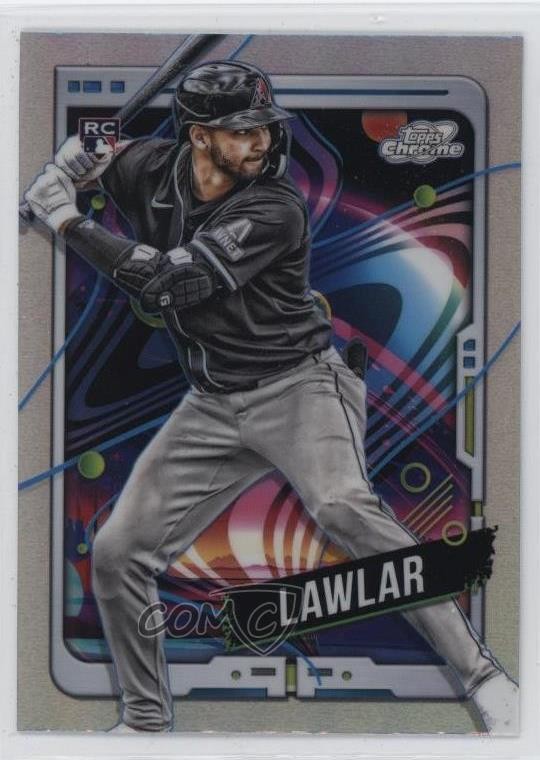 2024 Topps Cosmic Chrome Refractor Jordan Lawlar #105 05ja